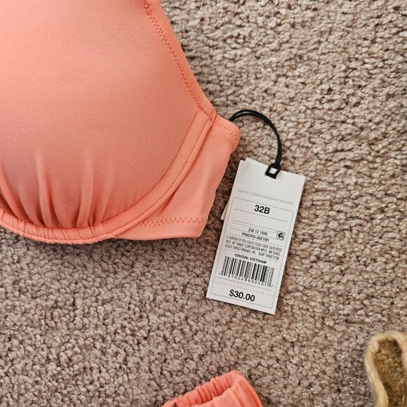 New Shade and Shore Bikini Set 32B - Picture 3 of 4